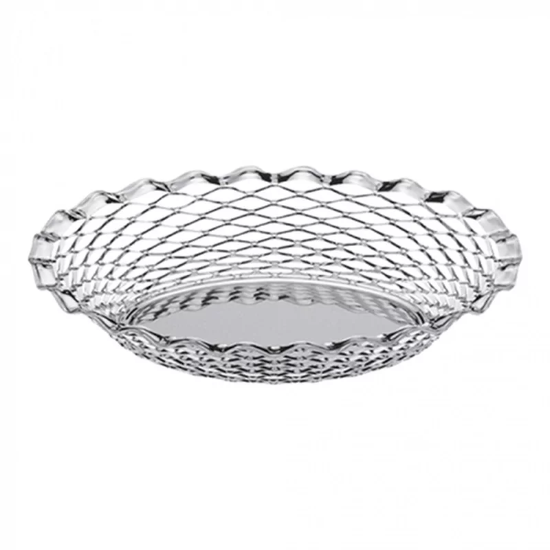 Broodmand RVS 25x18x(h)4cm