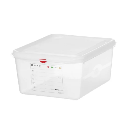 GN 1/2 container, polypropyleen