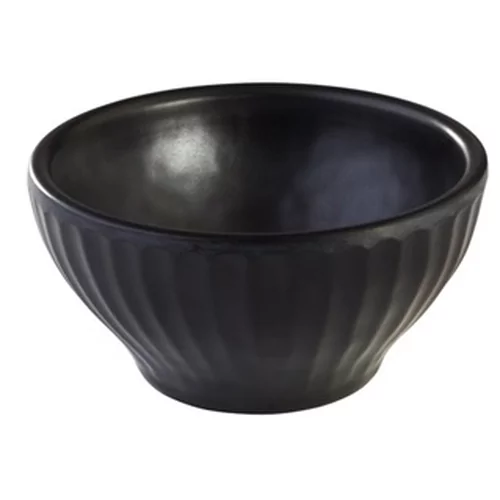 Melamine Aiko bowl zwart D80xH40mm 70ml