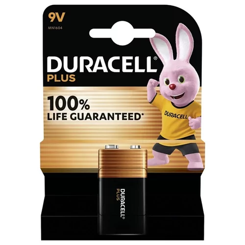 Duracell Plus-9V B1 9V batterij (blok) Alkaline 9 V