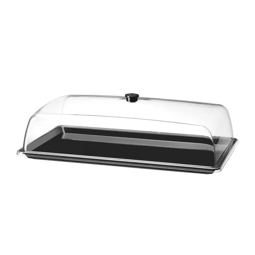 Tray met deksel, rechthoekig