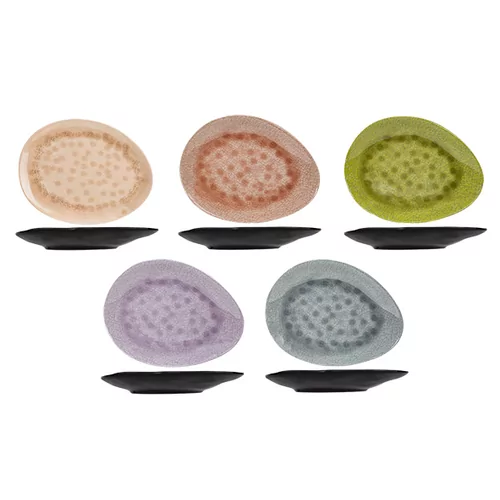 Streetfood go bord melamine 7x6cm 5 ass
