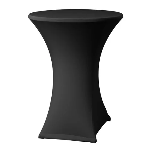 Statafelrok Pluto stretch+cover zwart 210gr/m²