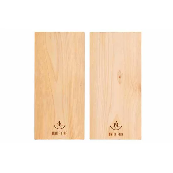 White Fire Rookplankje ceder Large set van 2
