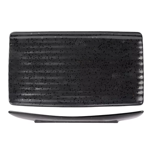 Proof Artisan zwart rechthoekig bord 36x20cm