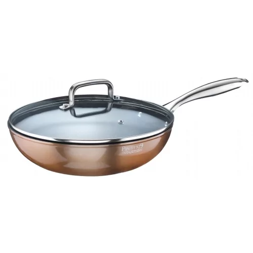 Pintinox Materic wok met deksel D280x95mm