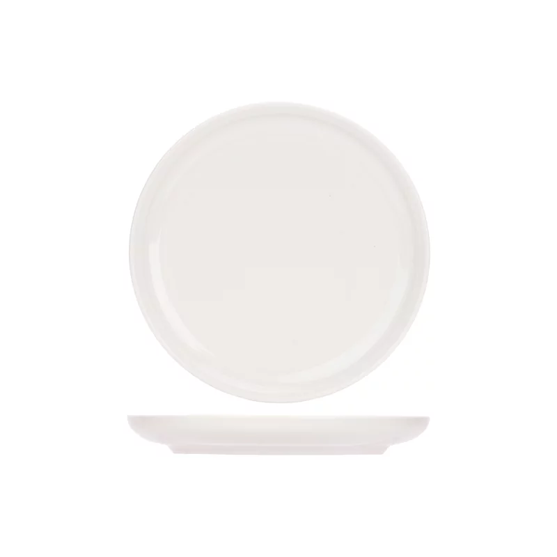 Proof Artisan wit plat bord Ø17cm