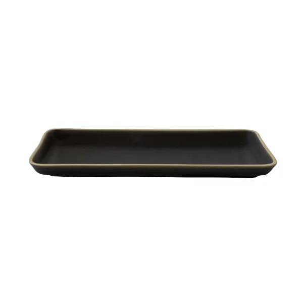 Atlas black bord rechthoekig L270xB120mm
