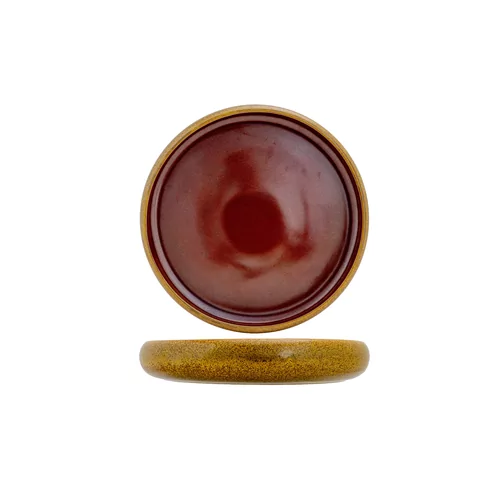 Elements mustard bord d27,8xh5cm