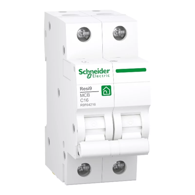 Schneider Electric - Resi9 - Schakelaar 2P 16A C 400V 3000