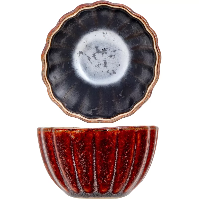 Elements maroon aperoschaaltje rond