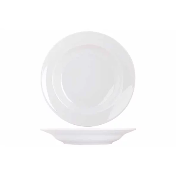 Essentials big rim diep bord d23cm